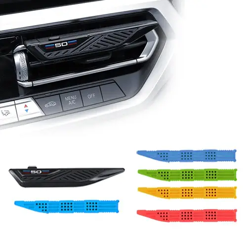 Imagen 2 del producto Ambientador de aire para coche con forma de hoja para BMW, difusor de Perfume con ventilación, ambientadores con Clip, Parfum para BMW