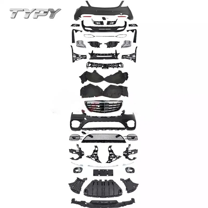 

Автомобильные аксессуары, модифицированные комплекты кузова, бамперы, крыло капота для Mercedes-Benz S-Class w222 2014-2017, обновление до S450