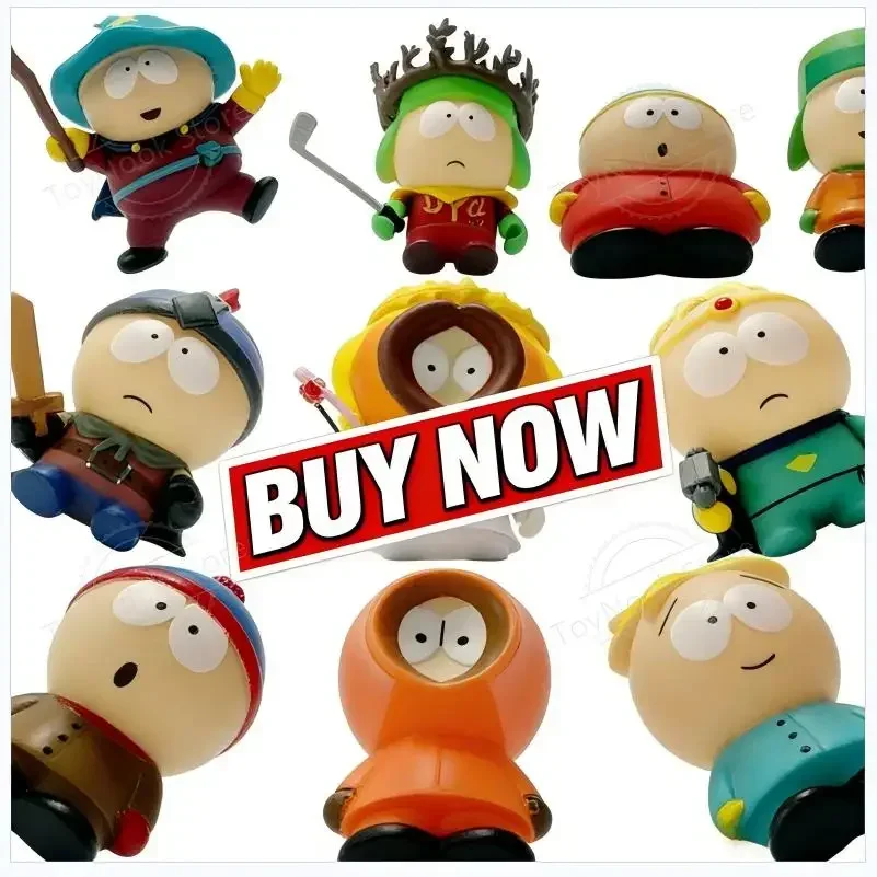 

IN STOCK HOT-NEW South Park Anime Figure The Stick of Truth Kenny McCormick Stan Marsh Cute Lovely Dolls American Band Ornaments