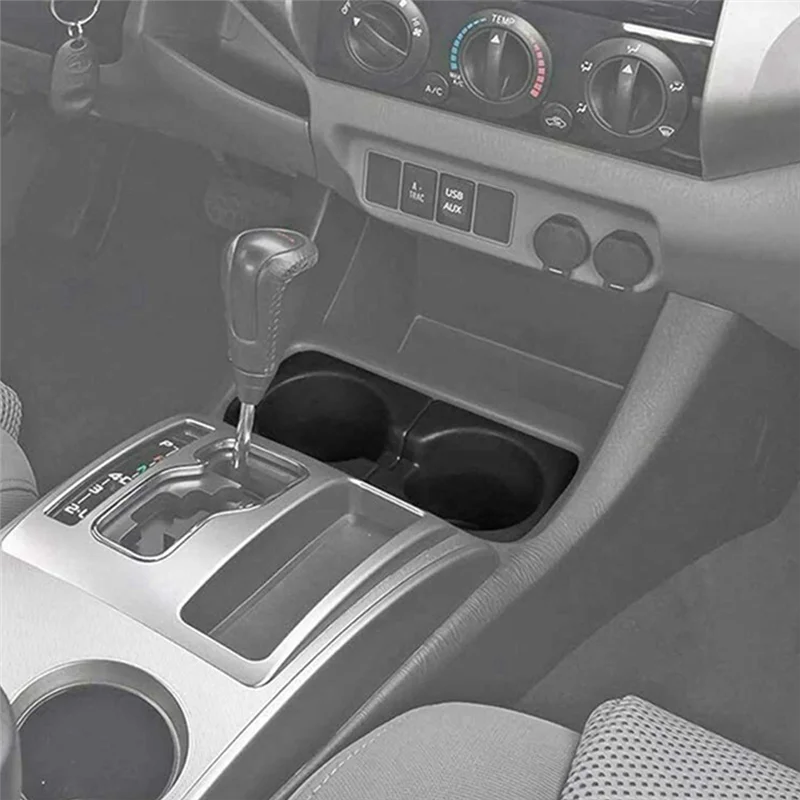 

M15K-66992-04012 66991-04012 Cup Holder Insert Cup Holder Center Console Insert Drink Holder Car Parts For Toyota Tacoma 2009-20