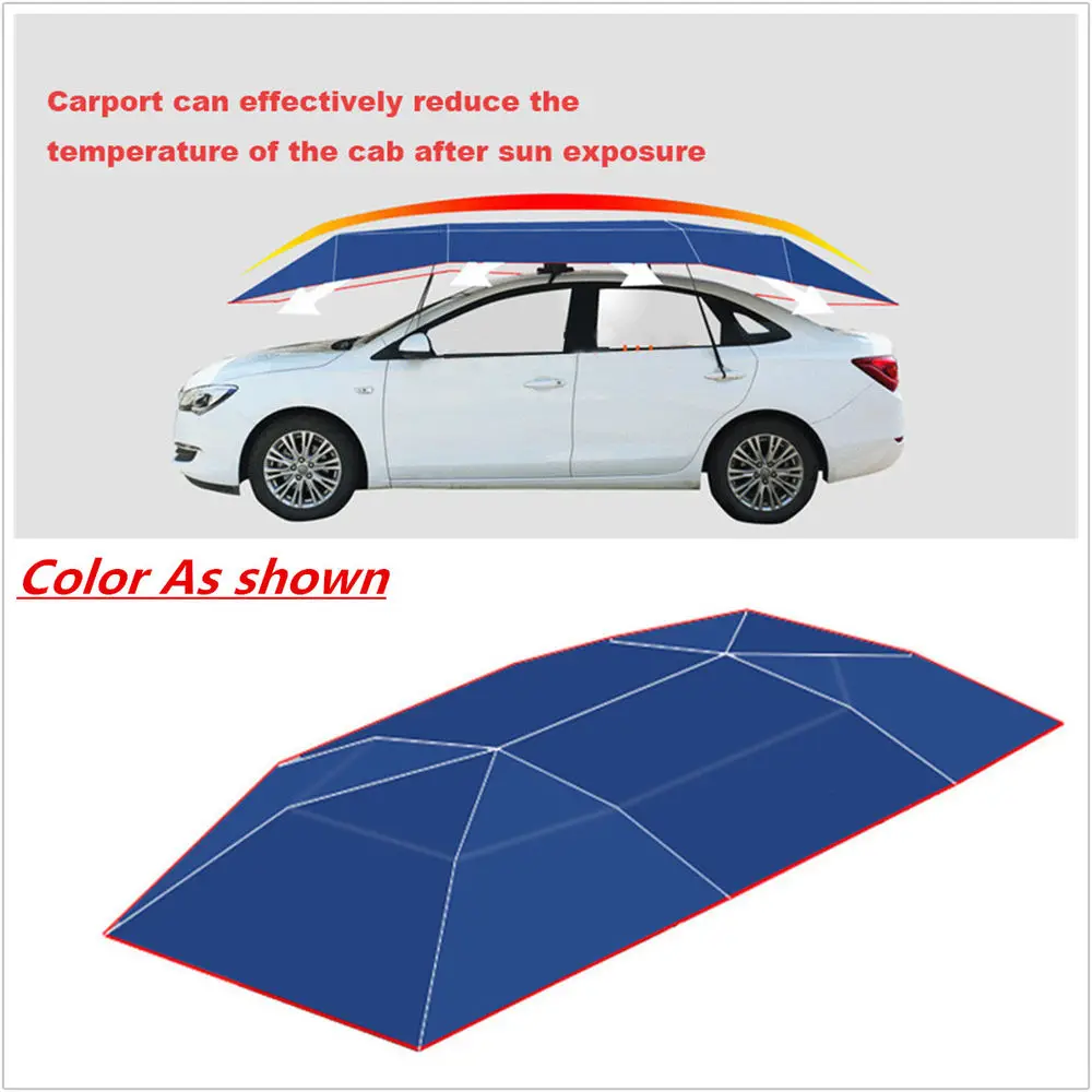 2018 접이식 햇빛가리개 우박 보호 자동차 우산, 3.5m x 2.2m, 신제품