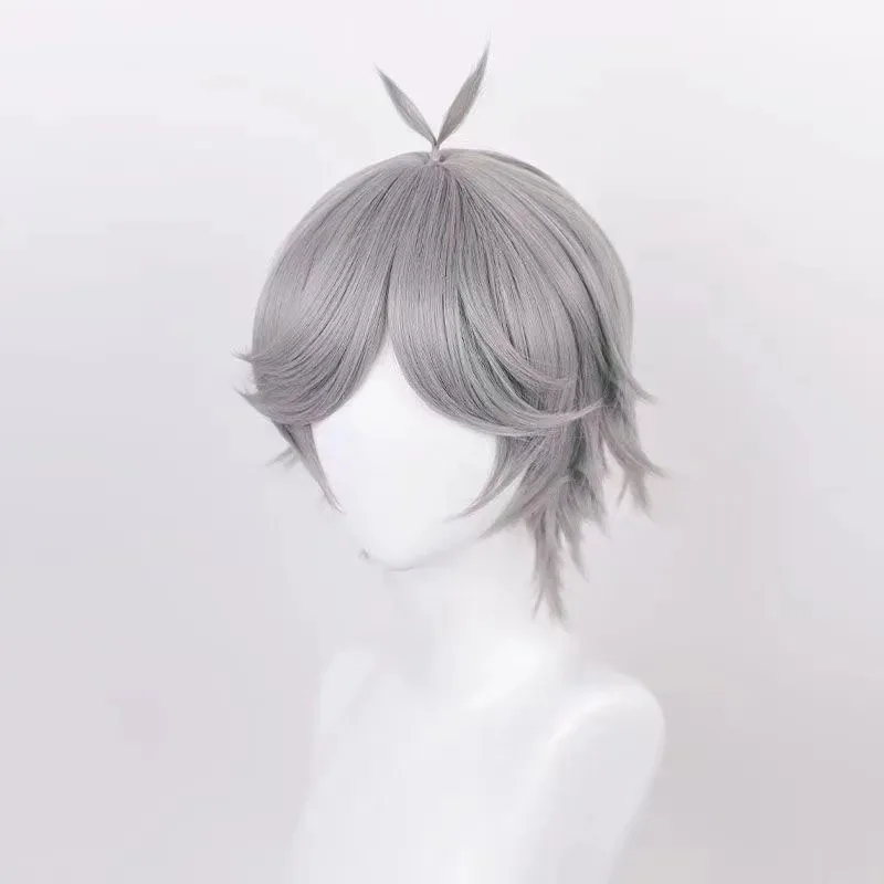 Peluca de Anime Haikyuu Sakusa Kiyoomi, disfraz de voleibol, pelucas para fiesta de Halloween de alta calidad