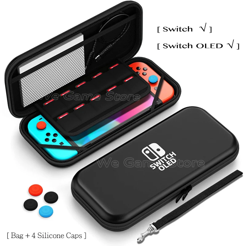 Travel Carrying Case For Nintendo Switch OLED Console Gaming