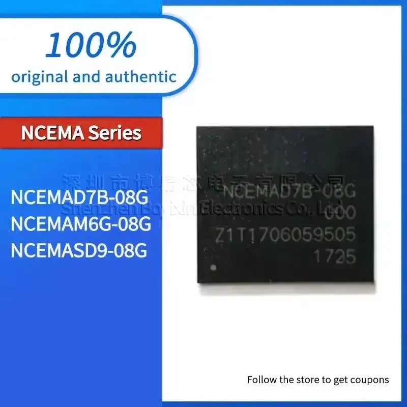 

1PCS NCEMAD7B-08G NCEMAM6G-08G quality assurance NCEMASD9-08G