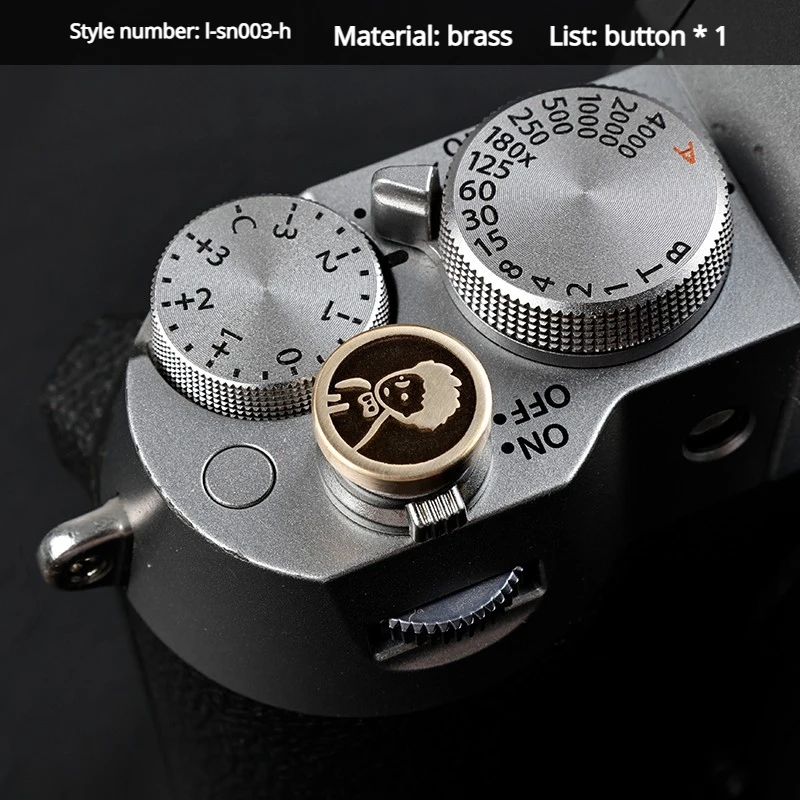 

Suitable for Fuji xe5xm5xt30 Second Generation xt50x100vi Nikon ZF Camera Shutter Button cap