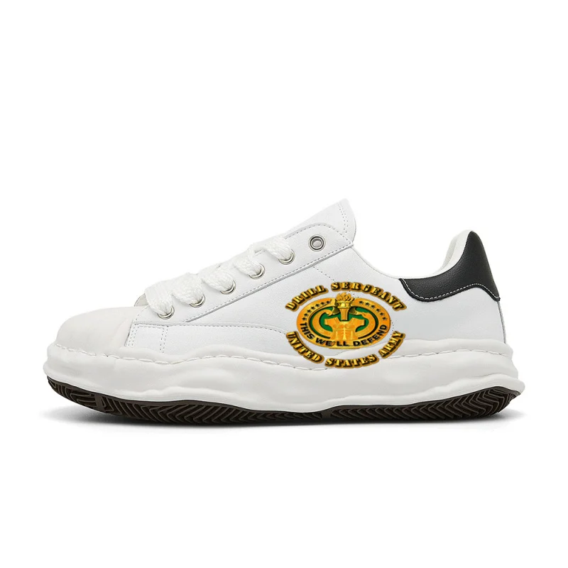 

Кроссовки Army Drill Sergeant в ретро-стиле, созданные для комфорта и универсальности в ретро-моде, подходят для уличной моды.