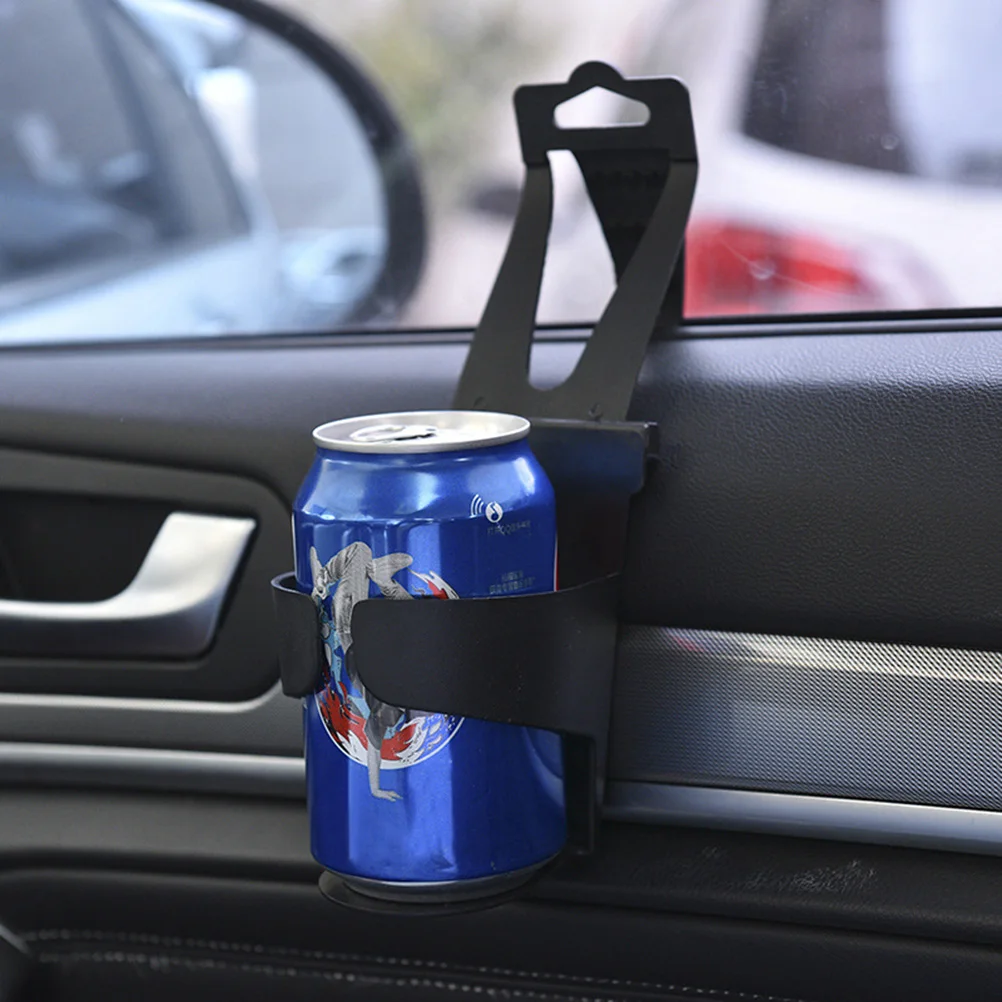 

Car Cup Holder Drink Bottle Holder Auto Inner Bottle Stand Water Can Rack For Seat Back Window Black Abs Pe Easy Fix