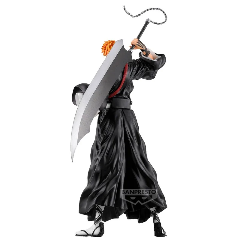 Fast Shipping Bandai Anime BLEACH BANPRESTO Kurosaki Ichigo Original Model Toys Action Figure Collectible Ornament Children Gift