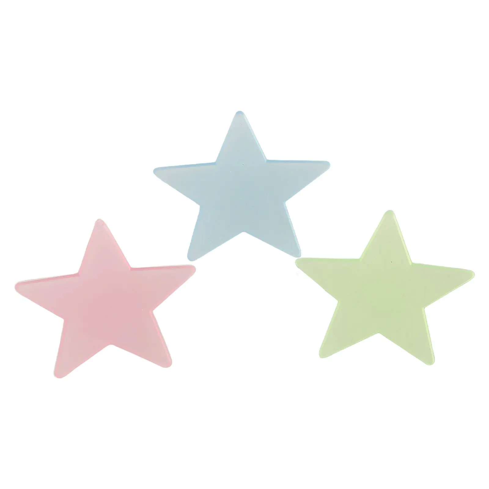 100Pcs Luminous 3D Stars Glow In The Dark Wall Stickers For Kids Baby Bedroom Ceilings Home Decor Fluorescents Star Stickers