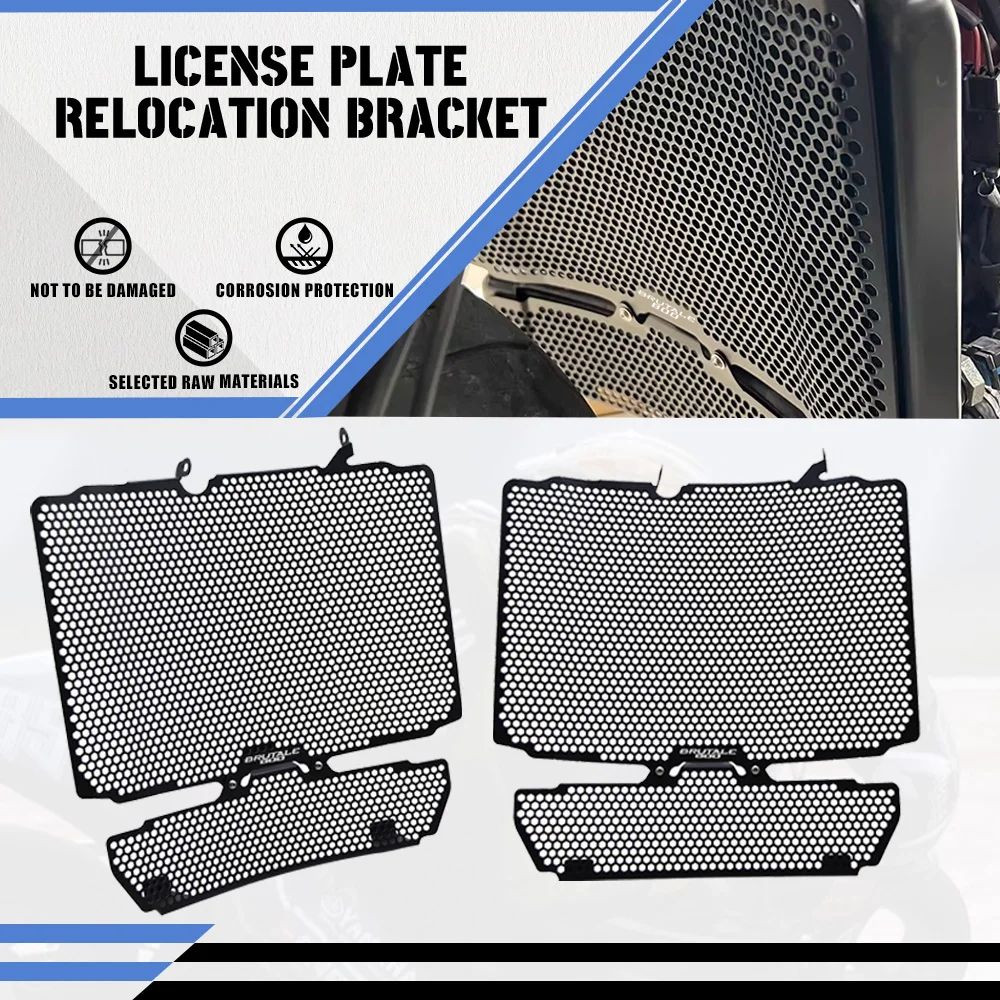 

Motorcycles 2023 2022 For MV Agusta Brutale 800 2016-2021 Dragster 800/800RR Turismo Veloce800 TV800 Radiator Oil Cooler Guard