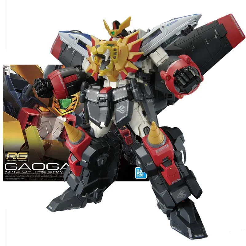 

Фигурка Bandai, король браверов, набор моделей GaoGaiGar, аниме фигурки RG GGG Gaogaigar, экшн-фигурки, игрушки для мальчиков, детские подарки