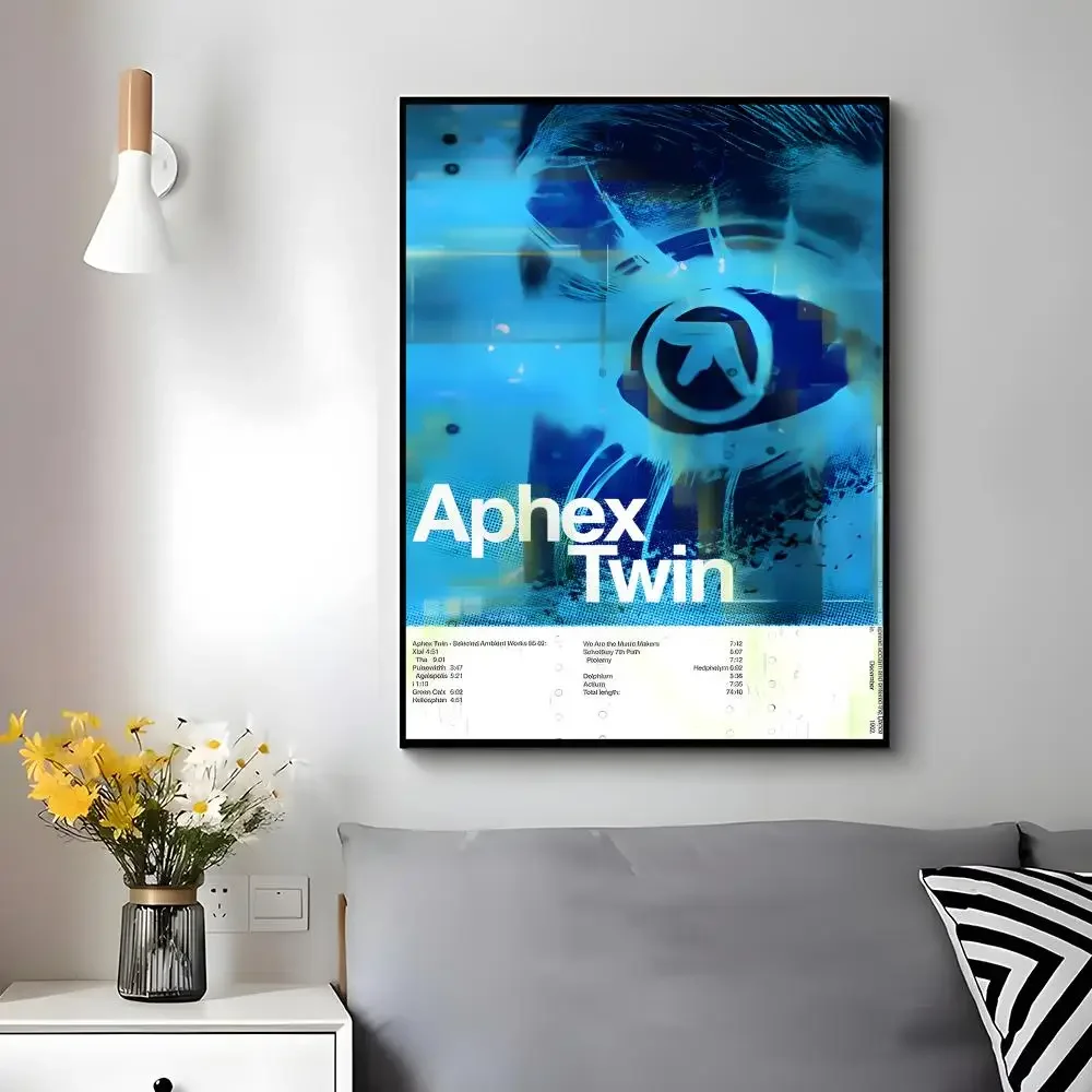 Electronic artist Aphex Twin Poster Wall Ornament Home Decor Young Decor Fans