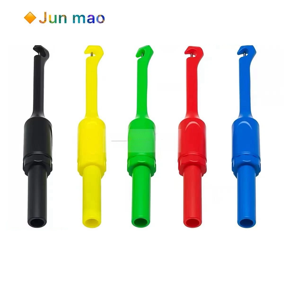 1pcs 1.0MM special pointed probe car maintenance test table line tester no break wire probe tail 4mm socket