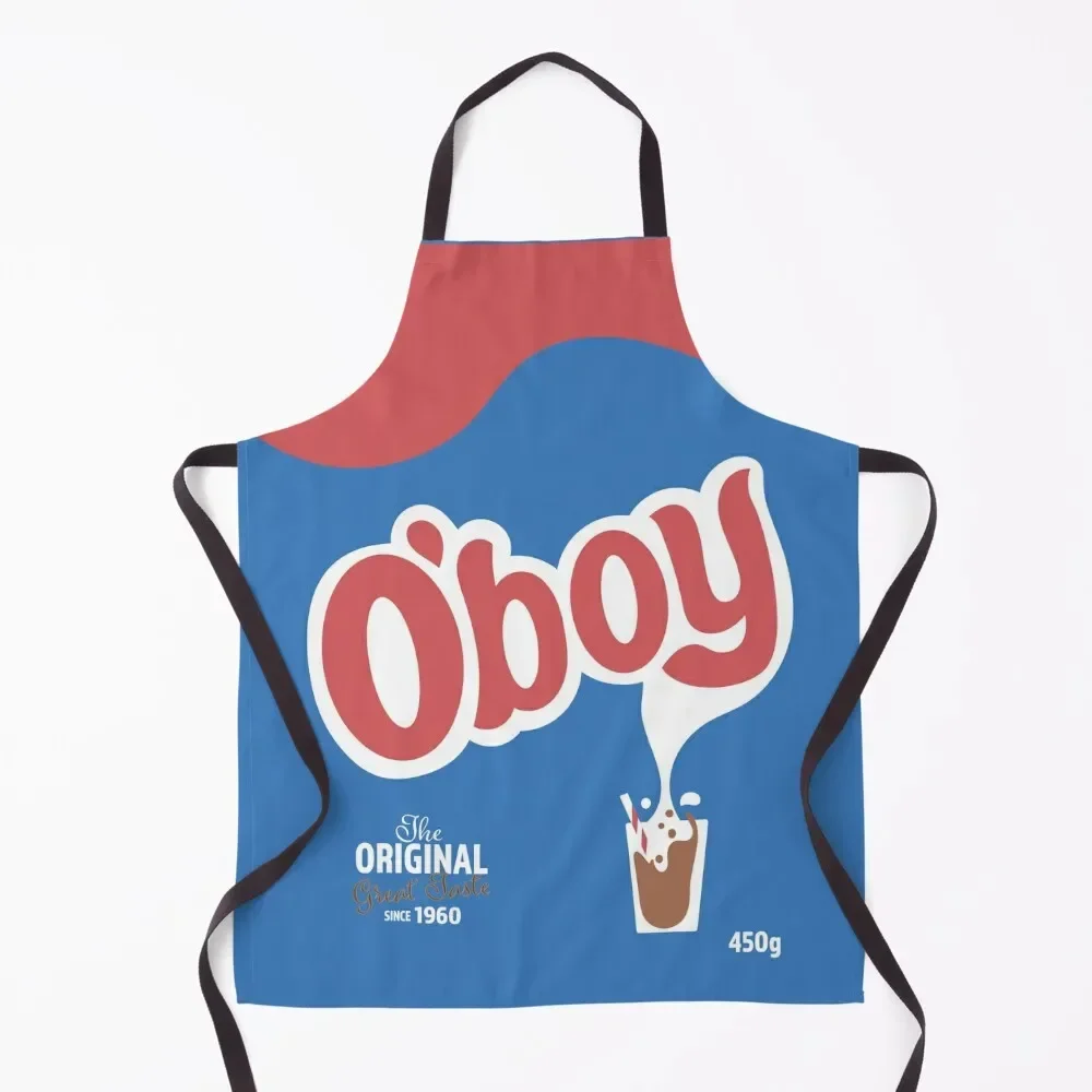 

O'boy pulver Swedish Chocolate Drink Apron man chef uniform Kitchen Supplies Idea Goods Barber Apron