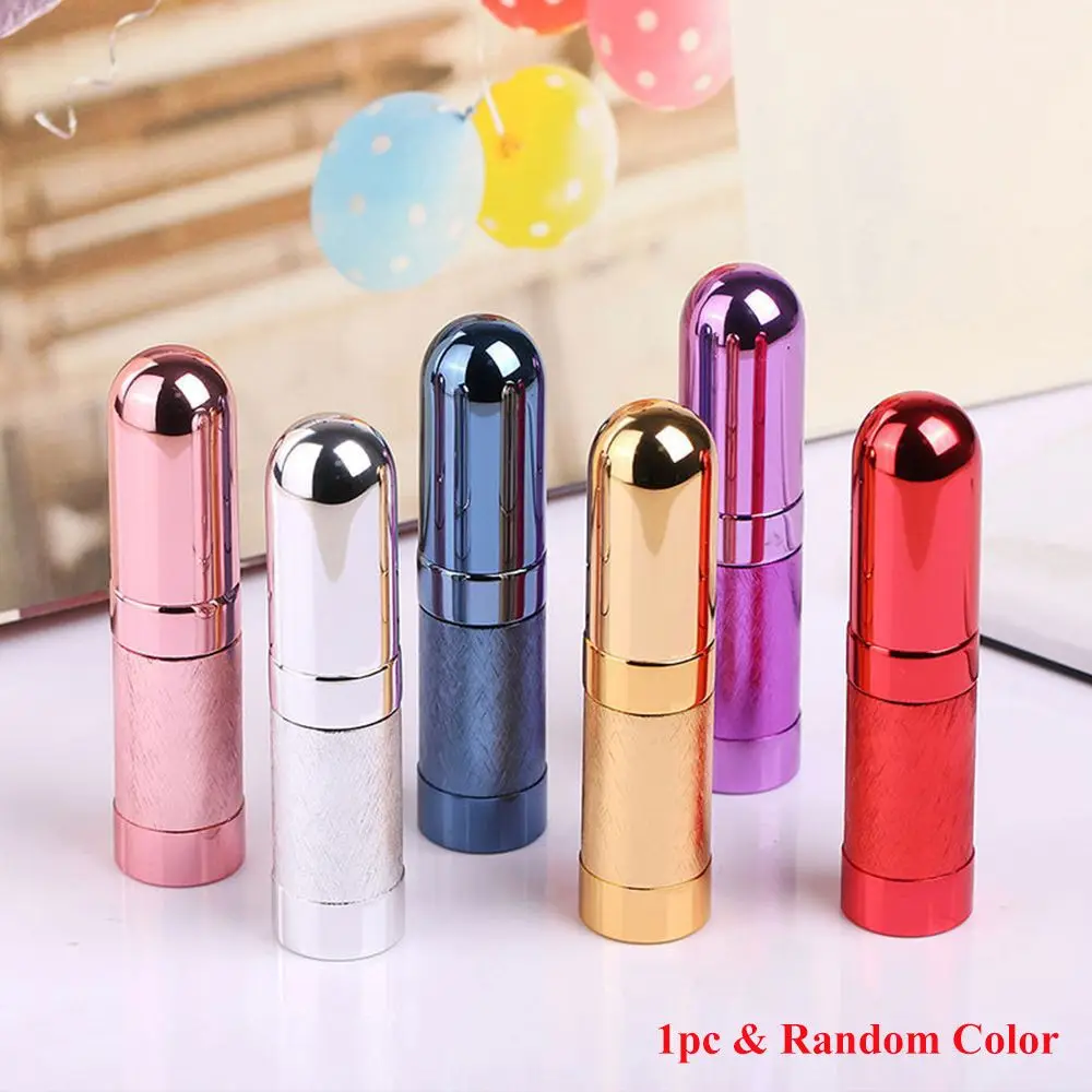 Colorful Wedding Refillable Practical Lady Gift Glass & Aluminum Empty Scent Bottle 6ml Perfume Atomizer Spray Travel Spray