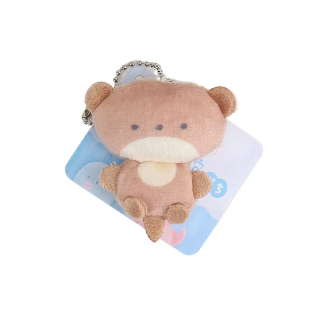 Sea Shell Cartoon Aquarium Plushies Pendant Plush Stuffed Penguin Fish Plush Keyring Toys Shark Backpack Decor Unisex
