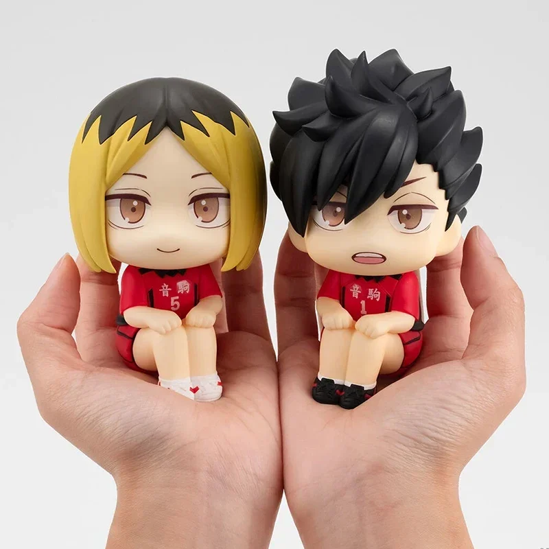 LookUp Haikyuu!!!Kenma Kozume Anime rysunek Tetsuro Kuroo jednolita figurka wersja Q statua Model kolekcjonerski lalki prezent