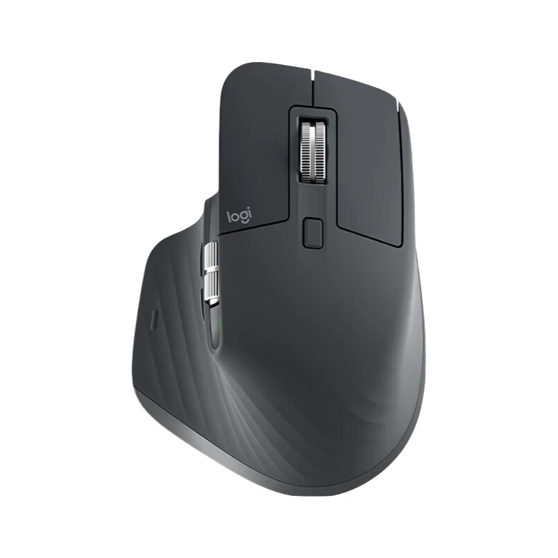 Logitech MX Master 3S Wireless Bluetooth Mouse Softtone Quiet Click Ergonomic Design Precision Tracking Business Office Mouse