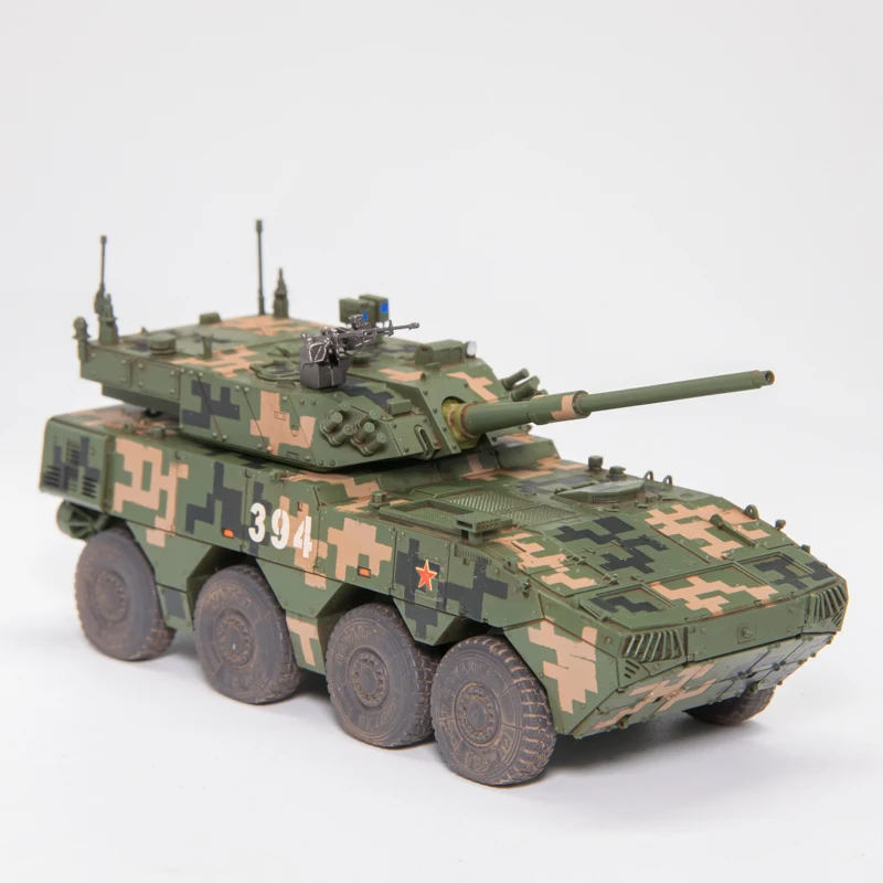 

1:72 Scale Resin Chinese 105mm Wheeled Tank Self-propelled Assault Gun Toys Cars Model Classics Gifts Souvenir Static Display