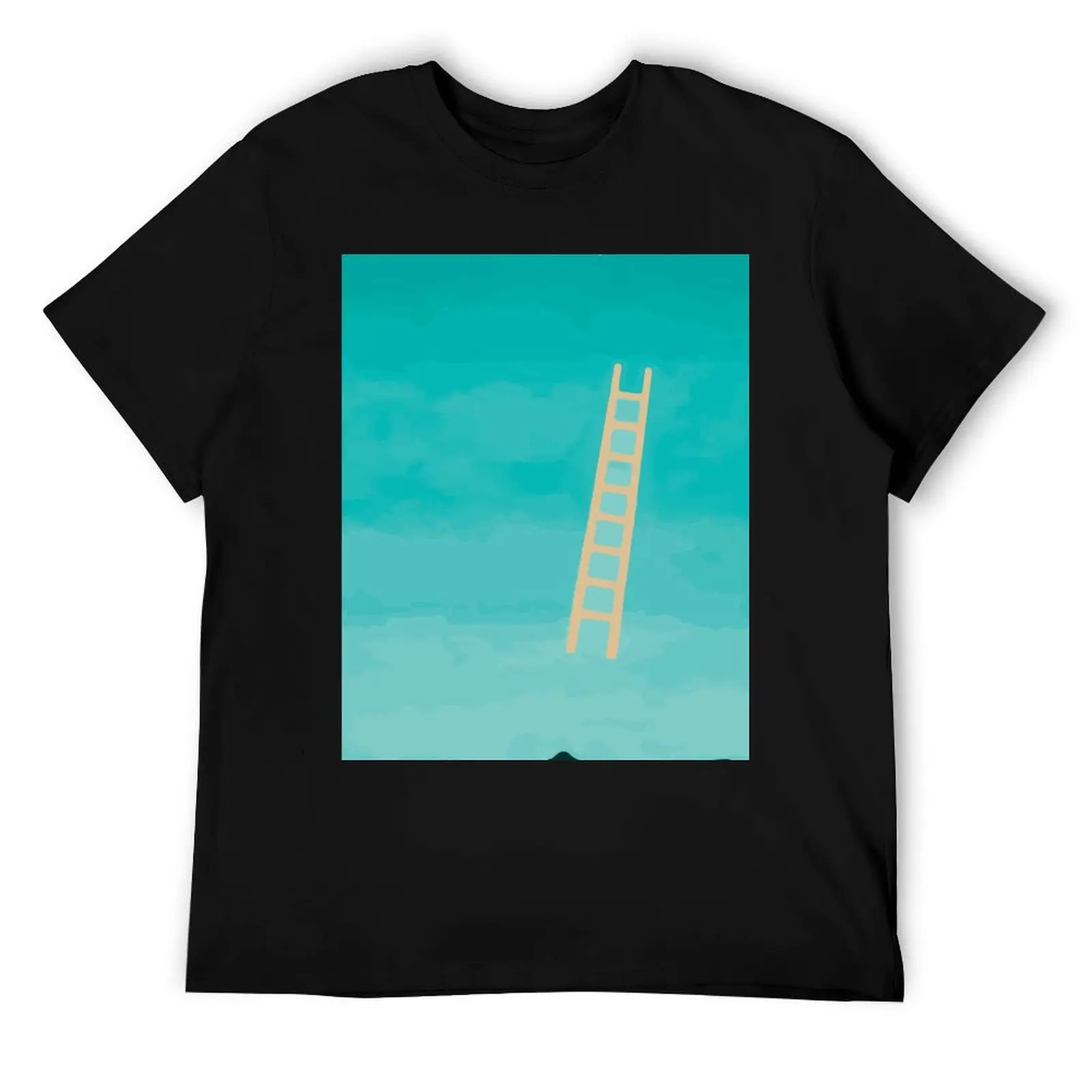 

Ladder to the Moon Georgia O'Keeffe T-Shirt t shirts for man graphic funny cotton t shirt pack man t shirt designer T-Shirt