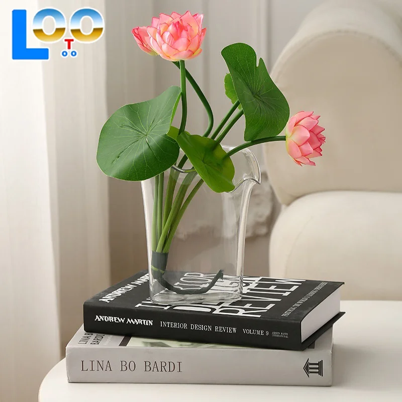 1 шт., ваза для цветов, акриловая гидропоника, домашний декор, прозрачный цветочный горшок, настольная декоративная ваза для свадебных аксессуаров