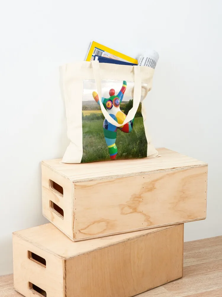 Biriney Nana - tribute to Niki de Saint Phalle Tote Bag custom bags large tote bag tote bag women Woman shopper