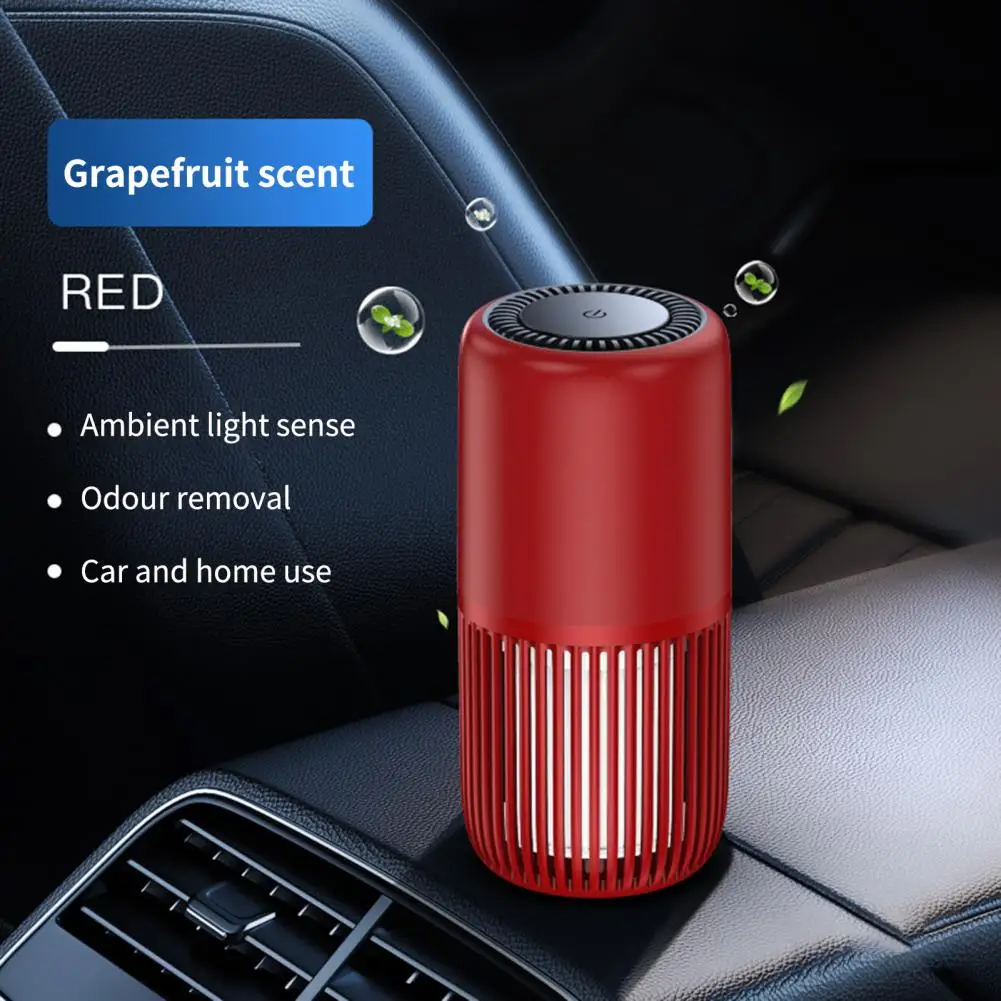 Portable  Practical Home Negative Ion Deodorizer Compact Deodorant Purifier Ambient Light   for Car