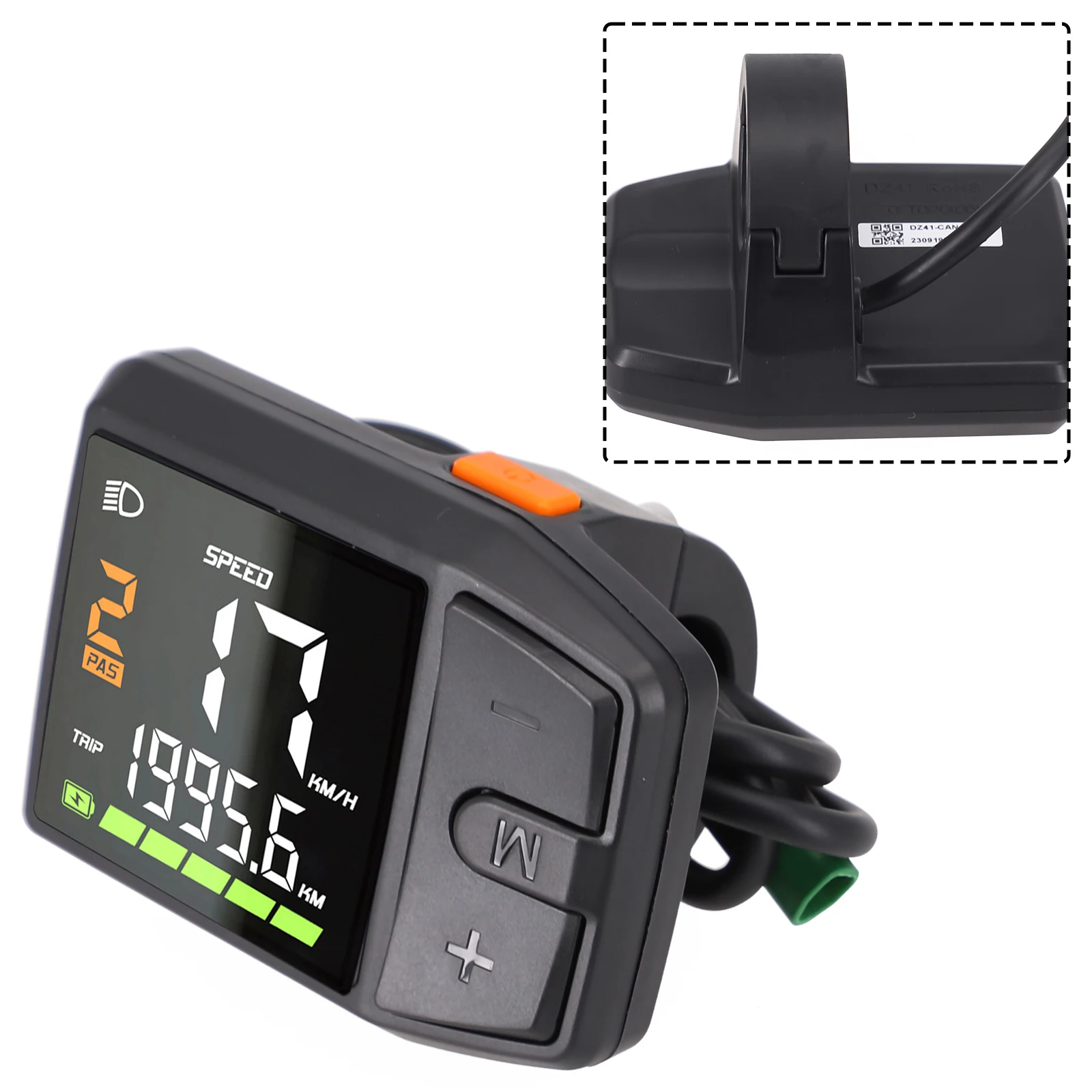 

EBIKE Display DZ41 for Bafang Mids Mounted Motor M500 For M600 with 0102 HD UARTCAN Protocol Electric Bike Meter