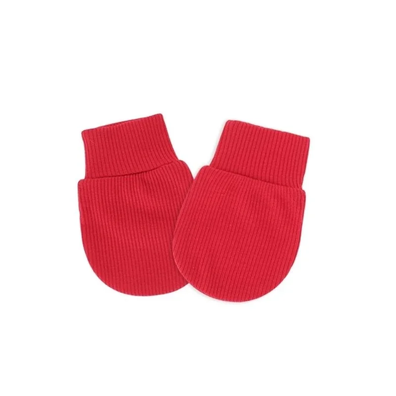 Guanti in cotone J15U Guanti per neonati Guanti per neonati Guanti per bambini per ragazzo ragazza 0-1 anno