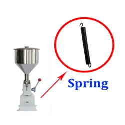 A02/A03 Manual Filling Machine Parts for Spring hole place Parts