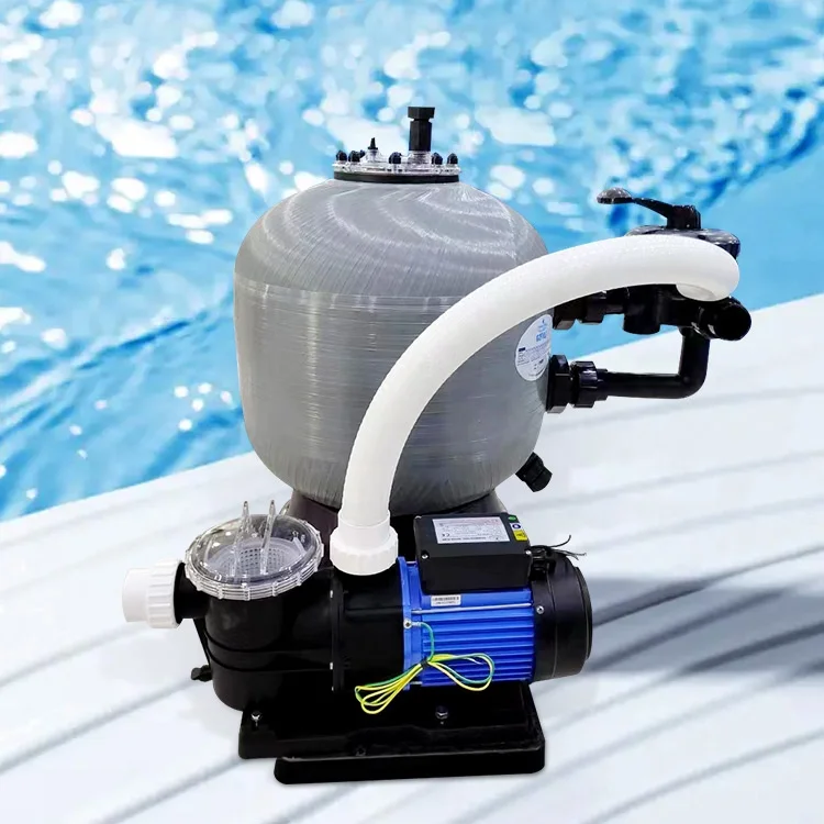 China Factory Pool Filter Pump Swimming Pool Sand Filter And Pump Filtration System