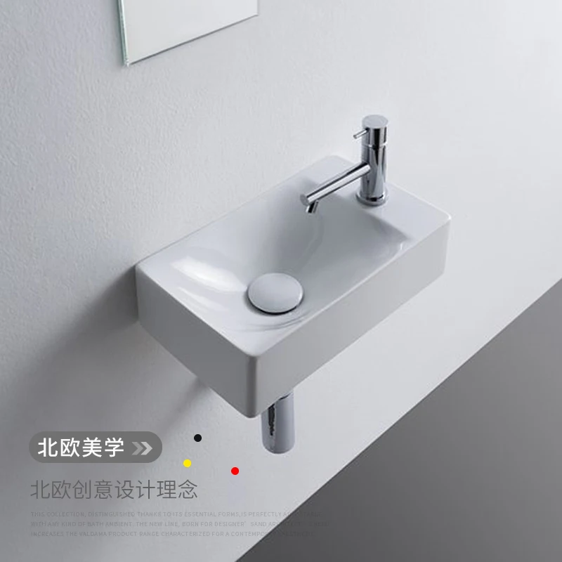 Small apartment wall-mounted sink, washbasin, washbasin