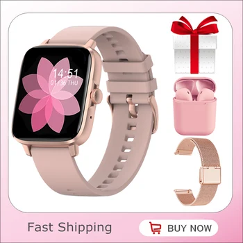 DT102 스마트 워치 NFC 2022 1.9 인치 대형 스크린 무선 충전 GPS 무브먼트 트랙 500 + 시계 푸시 응답 전화 Smartwatch 