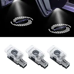 Luces LED de bienvenida para puerta de coche, proyector de logotipo para Volvo XC90, lámpara de sombra fantasma, luz de cortesía, accesorios decorativos para automóviles, 2 piezas