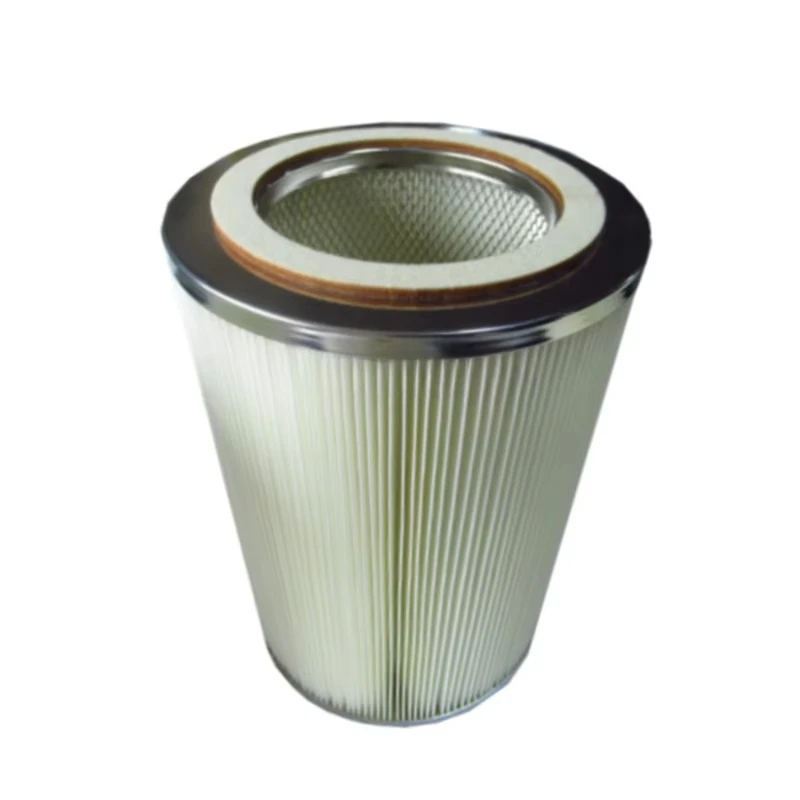 Custom laminated polyester cloth dust filter industrial air filter cartridge for industrial dust collectors