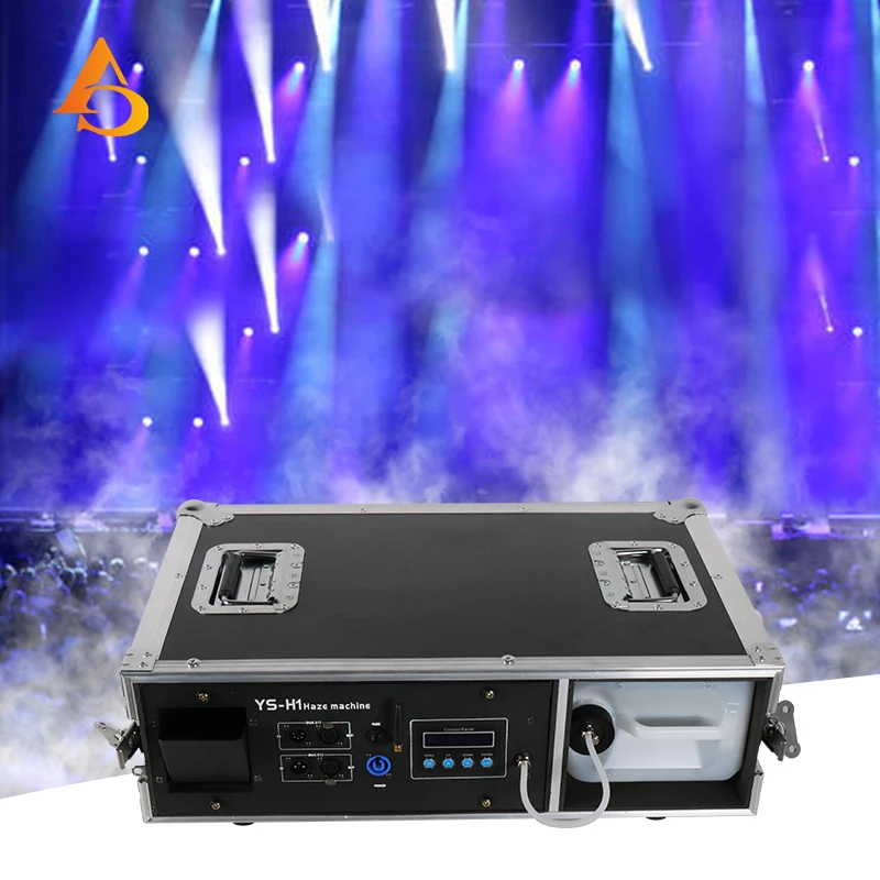 

DMX Contro Machine Fog 2000W Mist Haze Machine l с кейсом для полетов Упаковка Дымовая машина Эффект сценического освещения Dj Club