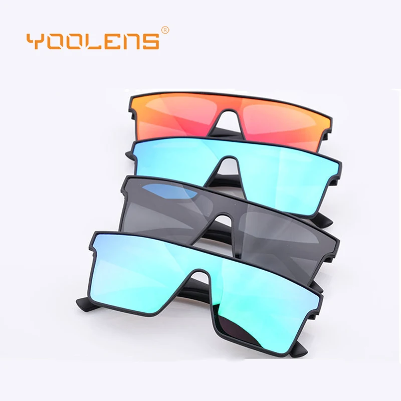 YOOLENS Outdoor Eyewear Sunglasses Fishing Riding Glasses Polarized UV400 Windproof Sports Eyeglasses CyclingFor Men Women