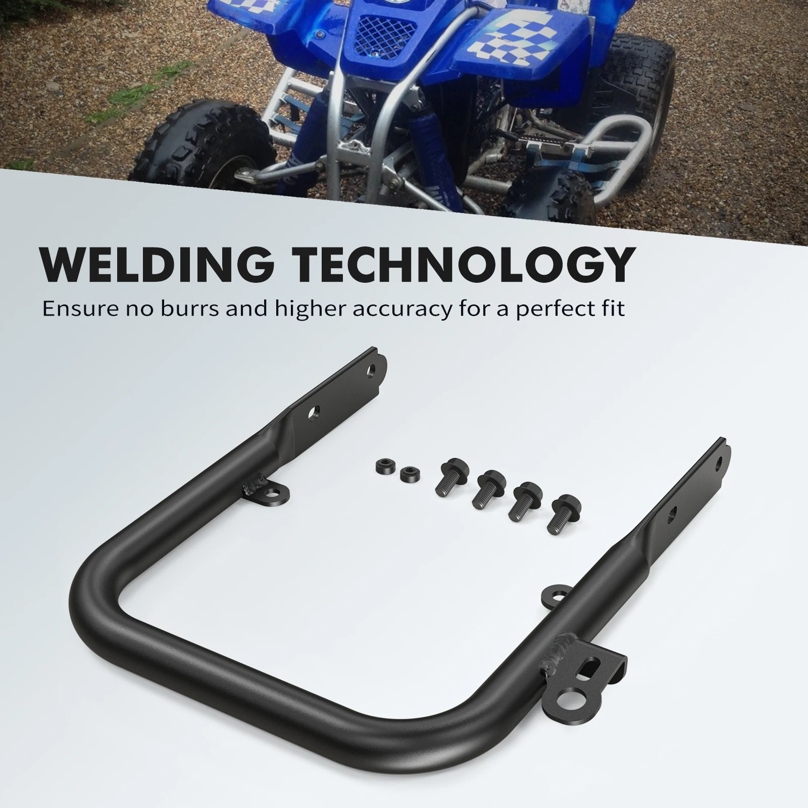 

NICECNC ATV Rear Grab Bar Set for Yamaha Blaster 200 YFS200 1988-2006 2005 YFS200SE Special Edition 2006