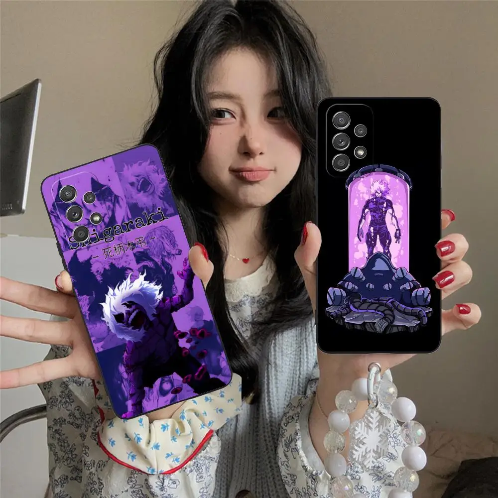 

Hero Academia Tomura Shigaraki Phone Case for Samsung Galaxy M55 54 42 35 34 33 32 23 22 15 14 13 12 F55 5G Colour Protective