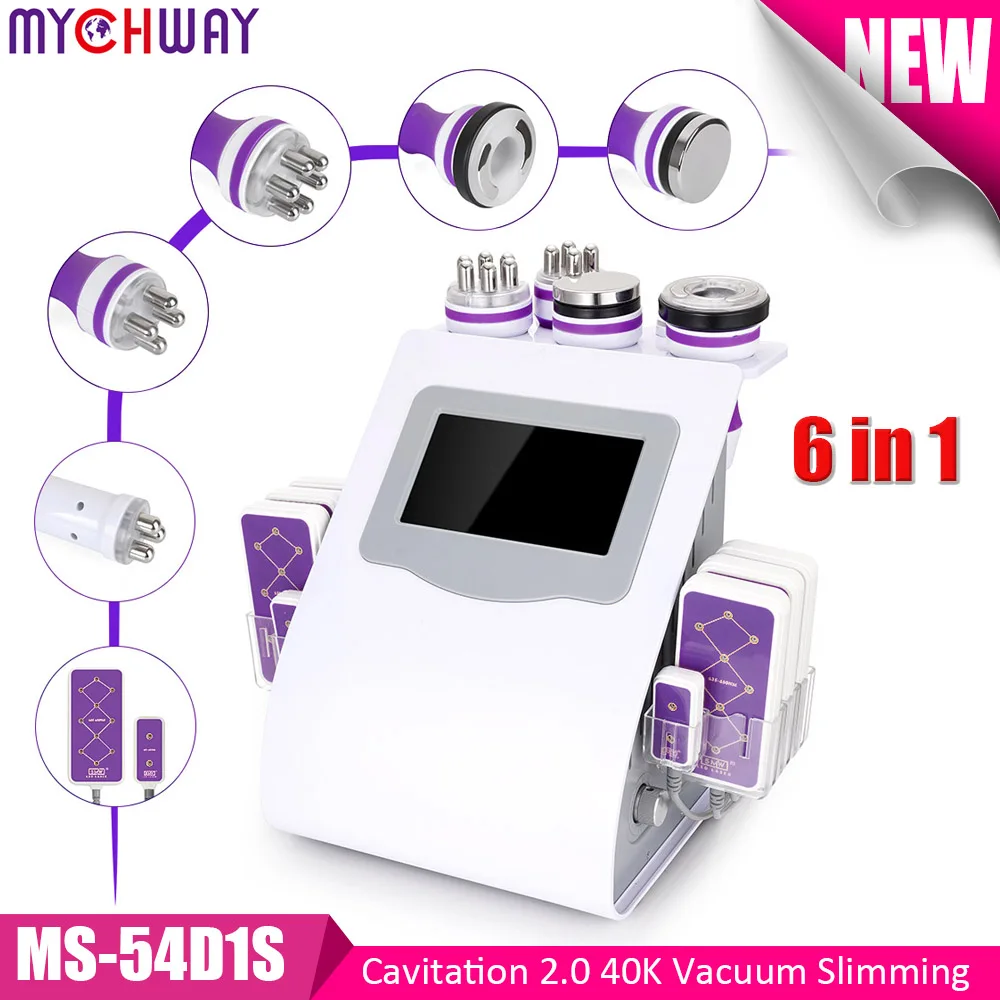 

New Cavitation 2.0 40K Vacuum Slimming Raido Frequency Weight Loss cavitation ultrasonic machine Beauty Equipment-MS-54D1S