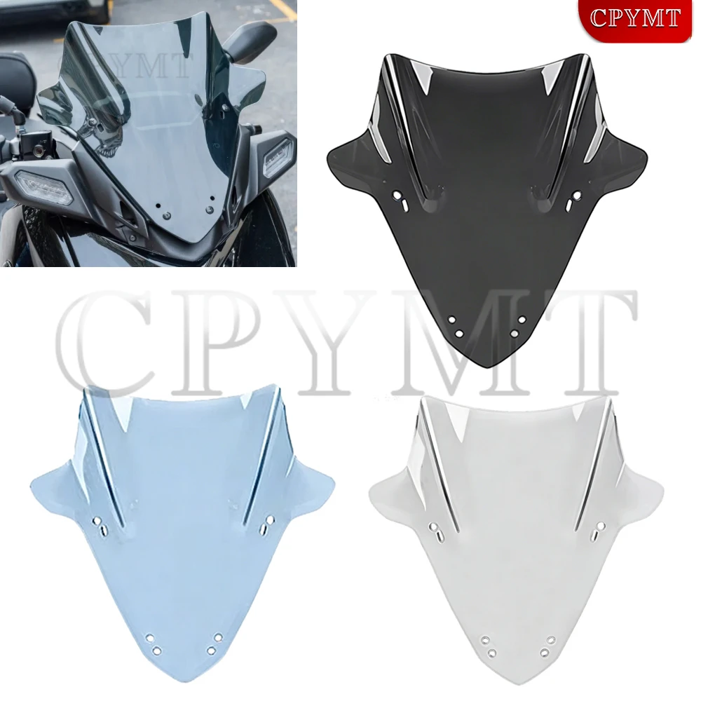 

Motorcycle Wind Screen Shield Deflector Windshield Windscreen Fit for X MAX X-MAX 300 125 250 2023 2024