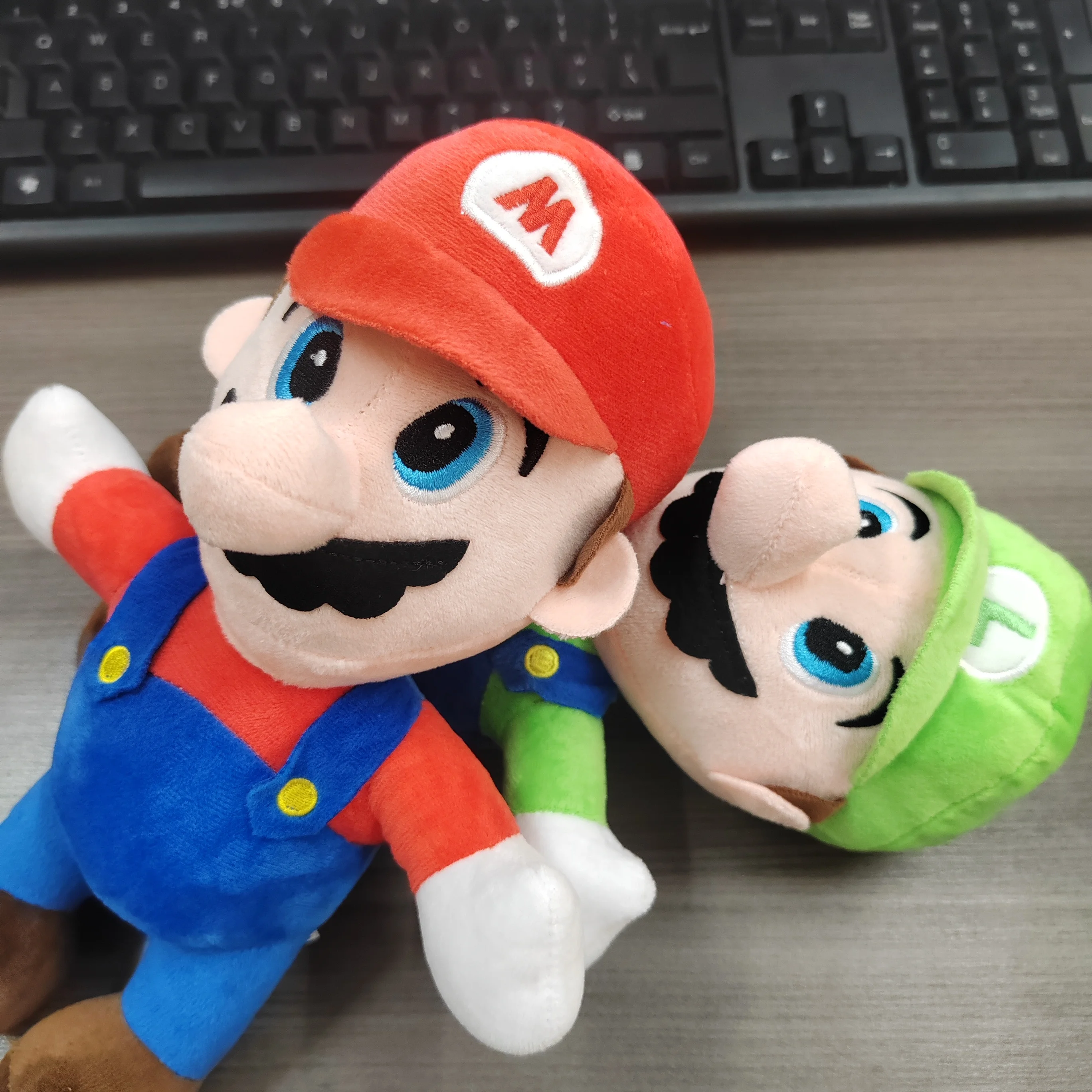 

1-2pcs Mario Plush Toys Luigi Stuffed Toys Anime Doll Plushie Great Christmas Birthday Gift wholesale