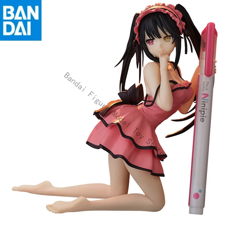 

BANDAI NAMCO BANPRESTO в наличии, оригинальная фигурка DATE A LIVE, соблазнительная фигурка Kurumi Tokisaki, ПВХ, 13 см, модель игрушки в подарок