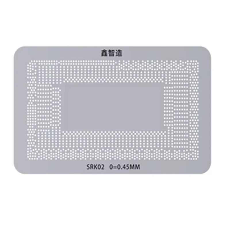 Reballing stencil for 11th Generation CPU I3 I5 I7 SRK01 SRK02 SRK04 SRK05 SRK07 SRK08 SRH8L SRK1F  SRK8S SRKSB SRKSD  SRH8L