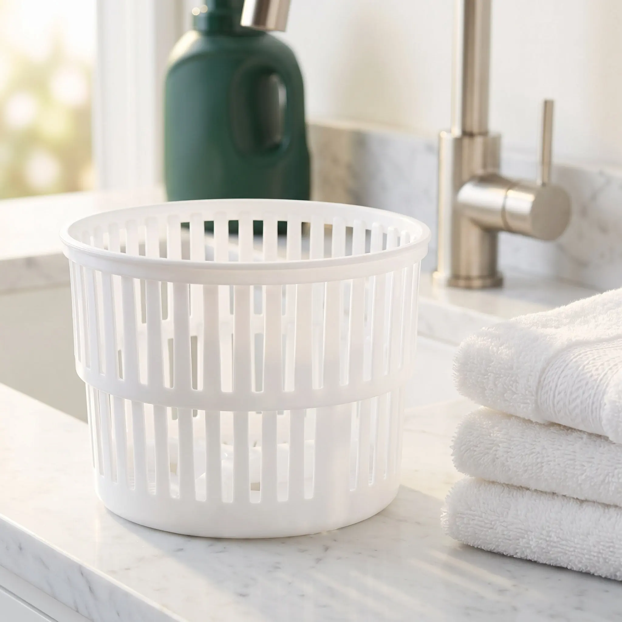 Plastic Spin Dryer Basket Replacement Foldable Small Washer Basket for Compact Laundry Systems Portable Mini Washing Machine