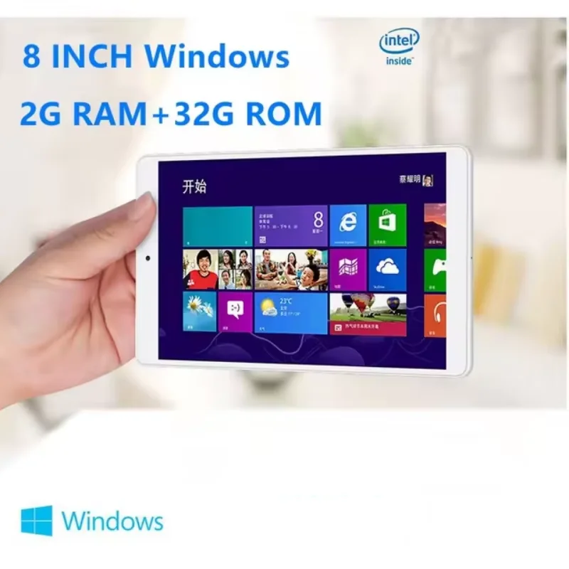 

8" X80 Windows 10 Tablet 2GB RAM 32GB ROM Intel Z3735F CPU Quad Core Dual Camera 1280 x 800 IPS