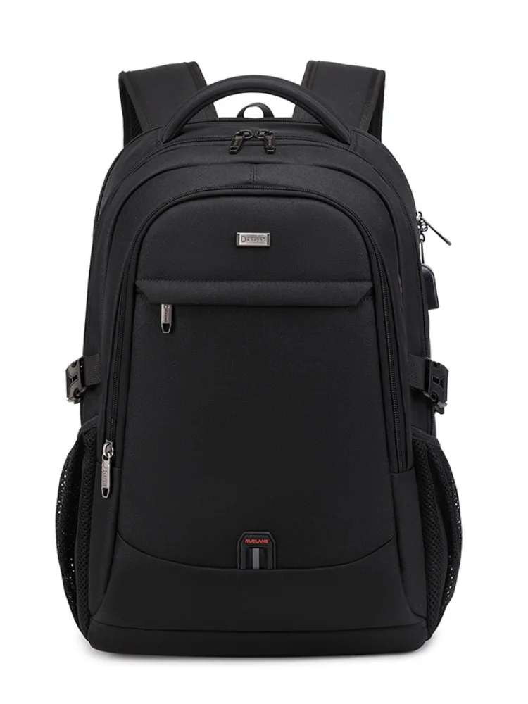 

Men's Large Capacity Casual Backpack USB Port Durable & Water - Resistant Ergonomic Weight Reduction,Reflective Strip Design