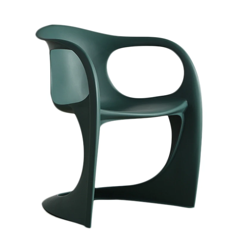 Nordic home dining hollowed out creative plastic leisure design chair