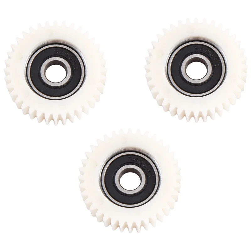 3Pcs 36 Teeth 38Mm Nylon Electronic Motor Gear Ball Bearing Gears For Bafang Electric Bike Bicycle