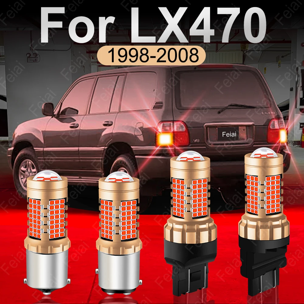 

For Lexus LX470 LED Brake Light Bulb 2000 2001 2002 2003 2004 2005 2006 2007 2008 LX470 Accessories LED Strobe Stop Light Flash